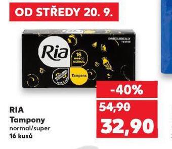Kaufland Ria tampony nabídka