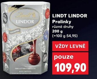 Kaufland LINDT LINDOR Pralinky nabídka