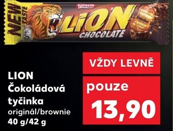 Kaufland LION Čokoládová tyčinka nabídka