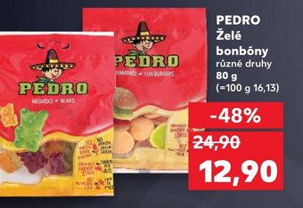Kaufland PEDRO Želé bonbóny nabídka