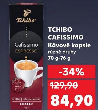 Kaufland TCHIBO CAFISSIMO Kávové kapsle nabídka