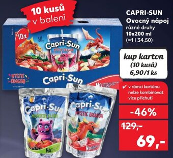 Kaufland CAPRI-SUN Ovocný nápoj nabídka