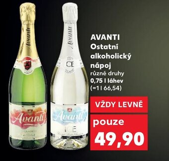 Kaufland AVANTI Ostatní alkoholický nápoj nabídka