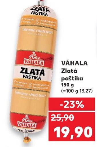 Kaufland VÁHALA Zlatá paštika nabídka