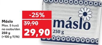Kaufland Máslo nabídka