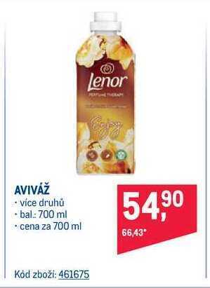 Makro Lenor aviváž 700 ml nabídka