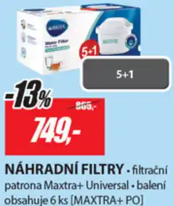 Náhradní filtry 5+1