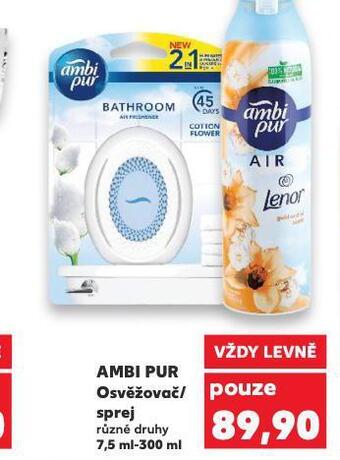 Kaufland Ambipur osvěžovač vzduchu nabídka