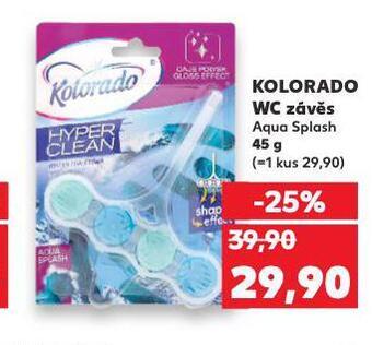 Kaufland Kolorado wc závěs nabídka