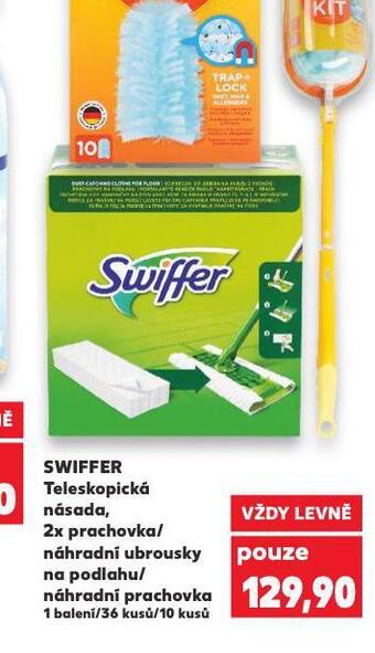 Kaufland Swiffer prachovka nabídka