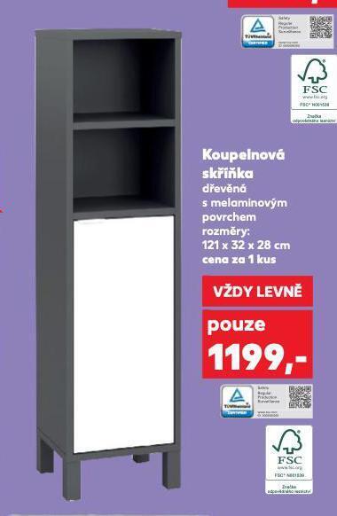 Kaufland Koupelnová skříňka nabídka