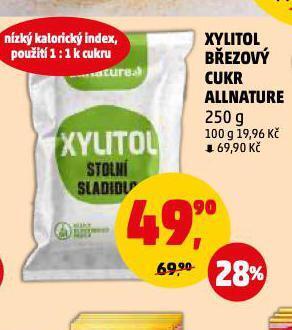 Penny Market Xylitol březový cukr nabídka
