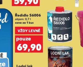 Kaufland Ředidlo s6006 nabídka