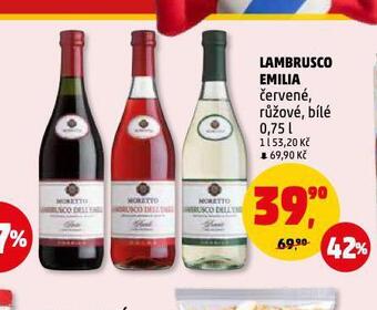Penny Market Lambrusco emilia nabídka