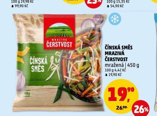 Penny Market Čínská směs mrazivá čerstvost nabídka