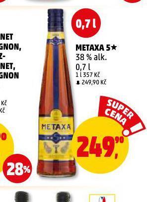 Penny Market Metaxa 5 nabídka