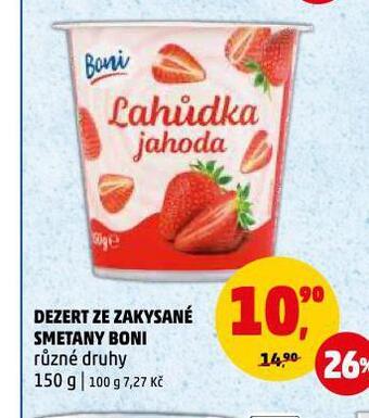 Penny Market Dezert ze zakysané smetany nabídka