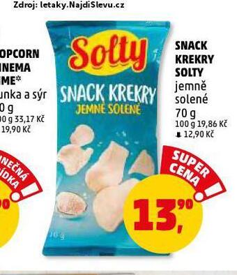 Penny Market Snack krekry nabídka