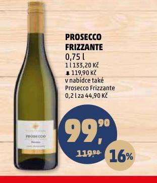 Penny Market Prosecco frizzante nabídka