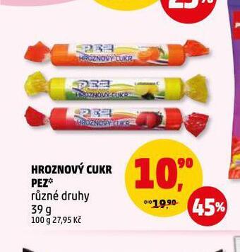Penny Market Hroznový cukr pez nabídka