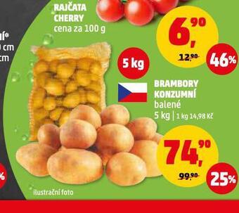 Penny Market Brambory konzumní nabídka