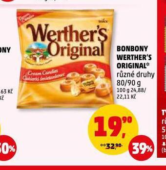 Penny Market Werther's original nabídka