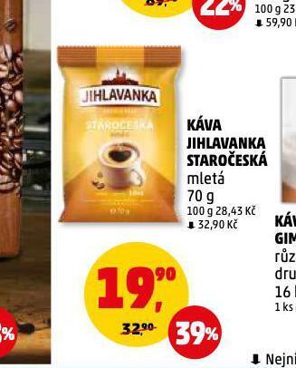 Penny Market Káva jihlavanka nabídka