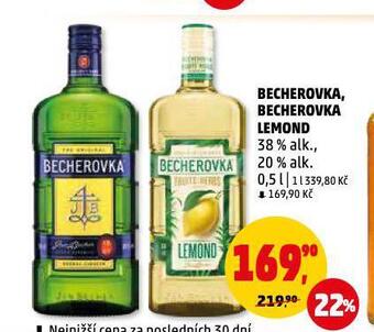 Penny Market Becherovka nabídka