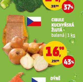 Penny Market Cibule kuchyňská žlutá nabídka