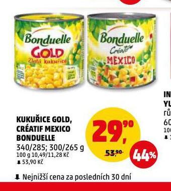 Penny Market Bonduelle créatif mexico nabídka