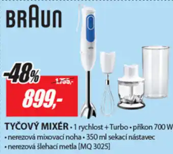 Braun Tyčový mixér