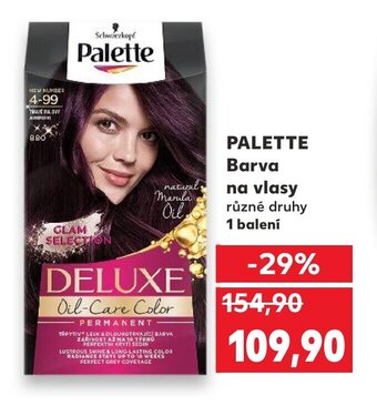 Kaufland PALETTE Barva na vlasy nabídka