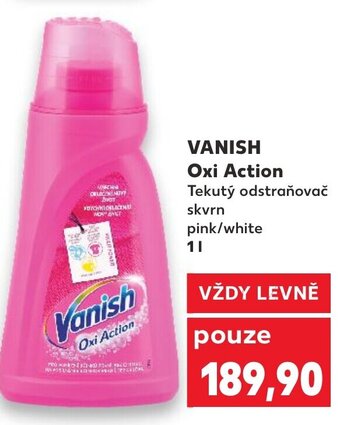 Kaufland VANISH Oxi Action nabídka