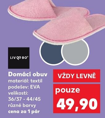 Kaufland Domácí obuv nabídka