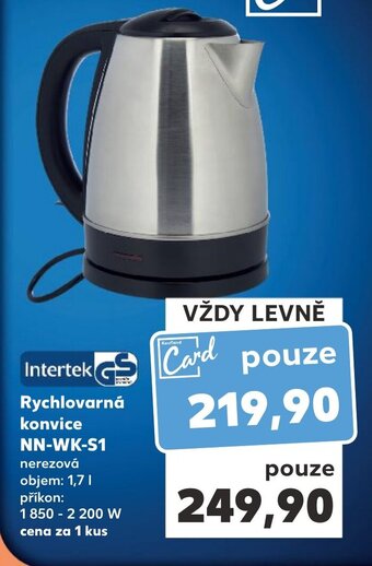 Kaufland Rychlovarná konvice NN-WK-S1 nabídka