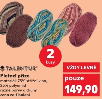 Kaufland Pletací příze nabídka