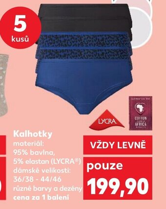 Kaufland Kalhotky nabídka