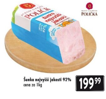 Qanto Šunka nejvyšší jakosti 92% nabídka