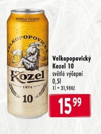 Qanto Velkopopovický Kozel 10 nabídka