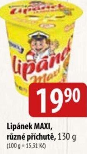 Bala Lipánek MAXI, různé příchutě, 130 g nabídka