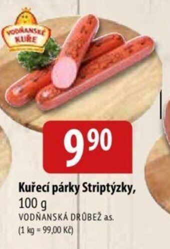 Bala Kuřecí párky Striptýzky, 100 g nabídka
