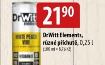 Bala DrWitt Elements, různé příchutě, 0,25 L nabídka
