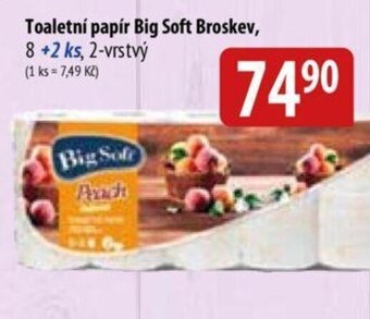 Bala Toaletní papír Big Soft Broskev nabídka