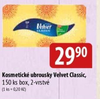 Bala Kosmetické ubrousky Velvet Classic nabídka