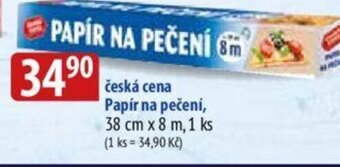 Bala česká cena Papír na pečení nabídka