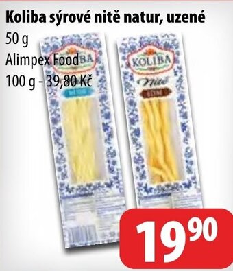 Partner Maloobchodní síť Koliba sýrové nitě natur, uzené nabídka