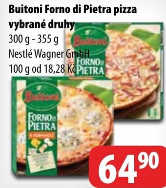 Partner Maloobchodní síť Buitoni Forno di Pietra pizza vybrané druhy nabídka