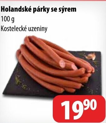 Partner Maloobchodní síť Holandské párky se sýrem nabídka