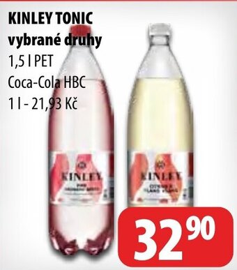 Partner Maloobchodní síť KINLEY TONIC vybrané druhy 1.5L nabídka