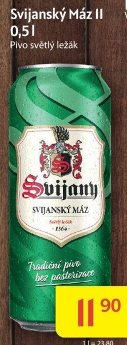 Kubík potraviny Svijanský Máz II 0.5L nabídka